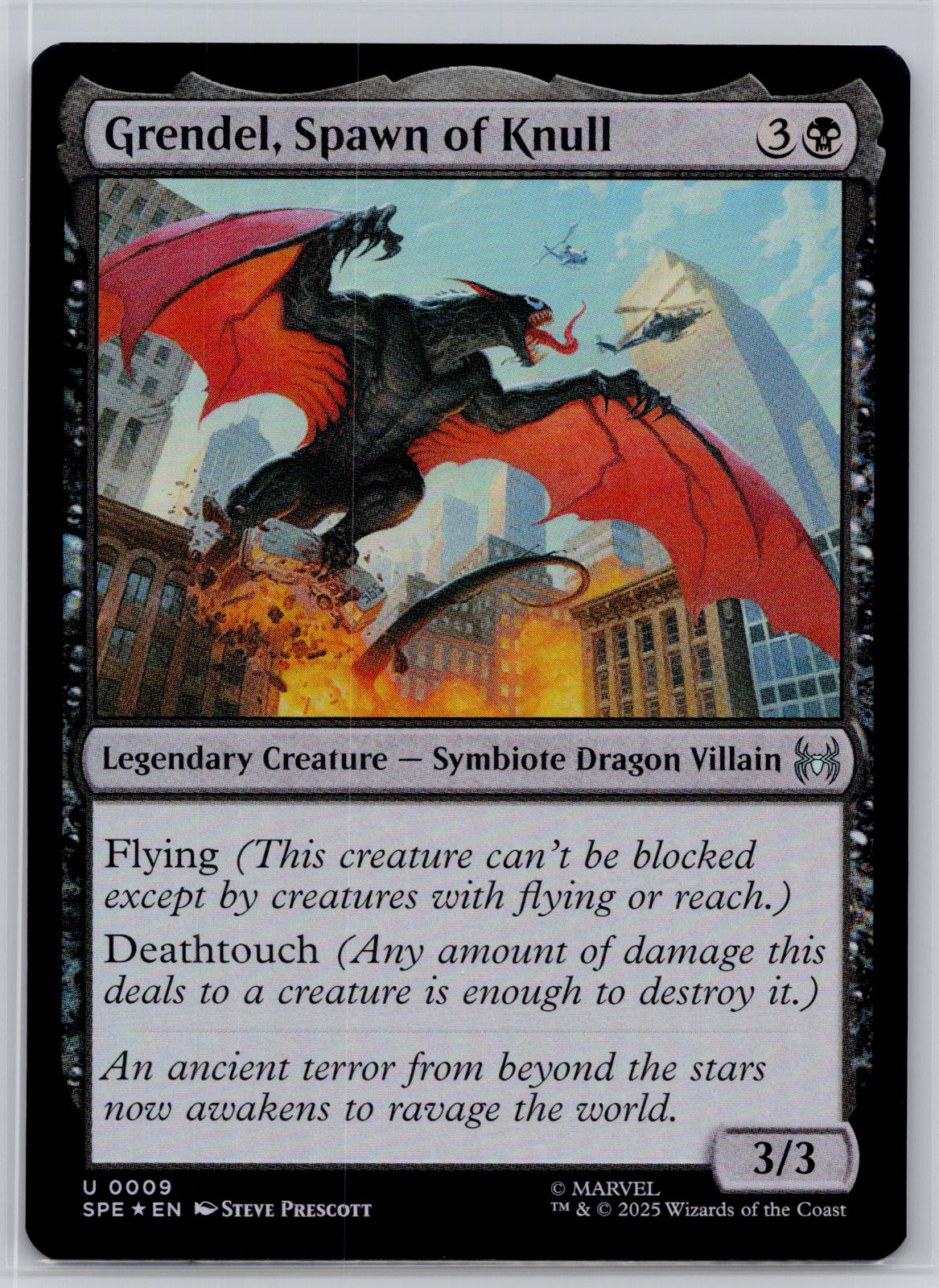 Grendel, Spawn of Knull Marvel's Spider-Man: Eternal-Legal M:TG Foil NM