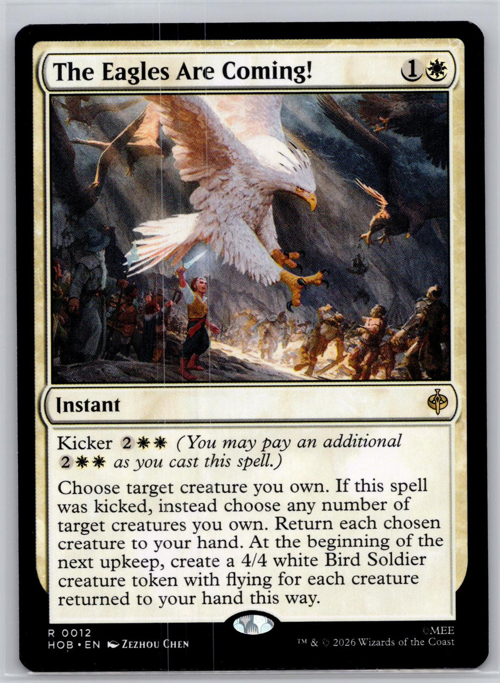 The Eagles Are Coming! The Hobbit Magic: The Gathering Near Mint