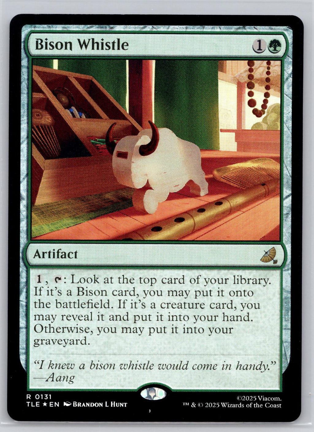 Bison Whistle Avatar: The Last Airbender: Eternal-Legal M:TG Foil NM