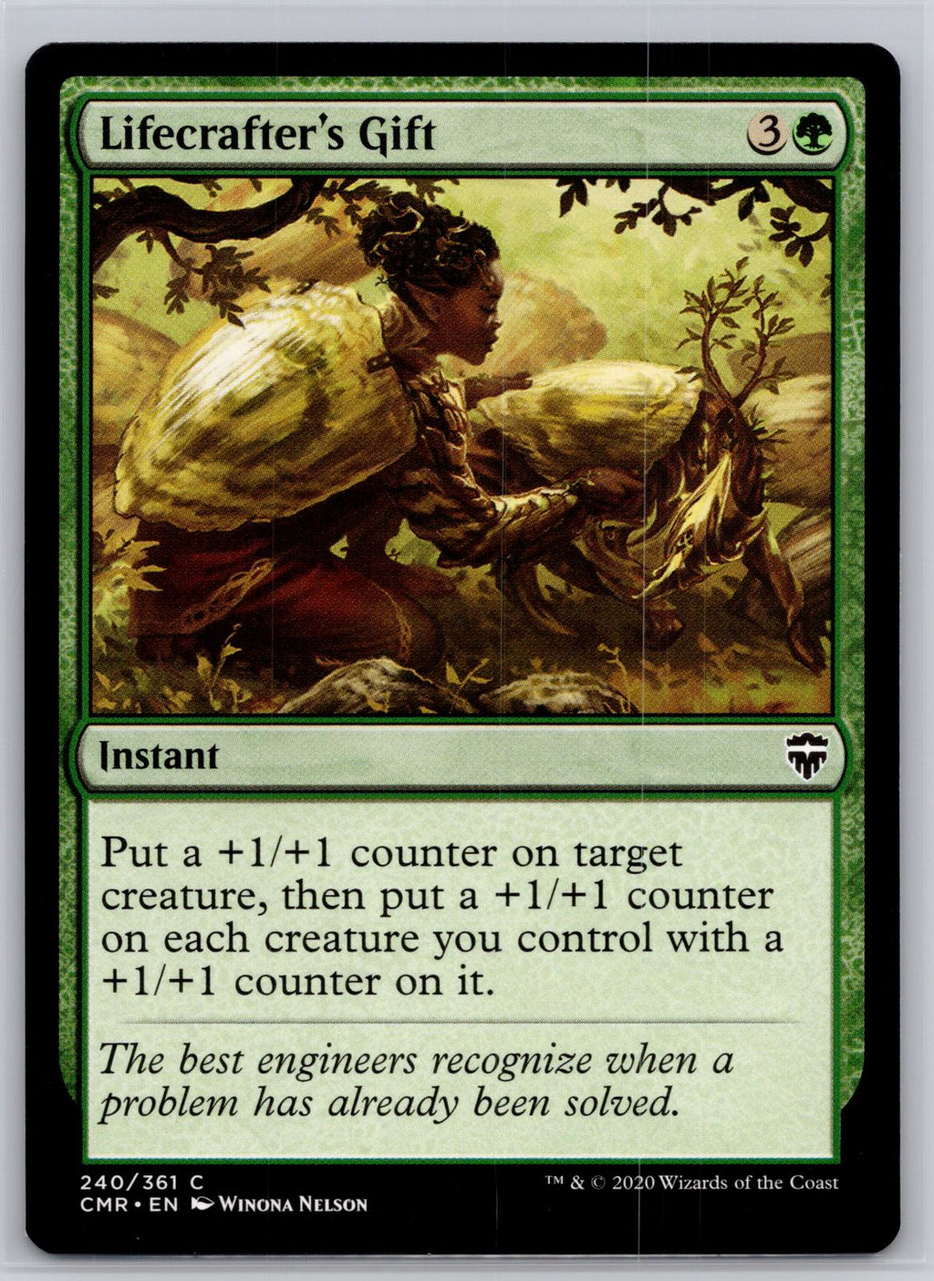 Lifecrafter's Gift Commander Legends Magic: The Gathering Near Mint