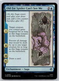 Old Fat Spider Can't See Me The Hobbit Magic: The Gathering Foil Near Mint