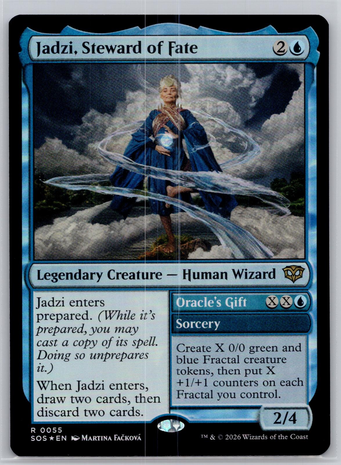 Jadzi, Steward of Fate Secrets of Strixhaven Magic: The Gathering Foil Near Mint