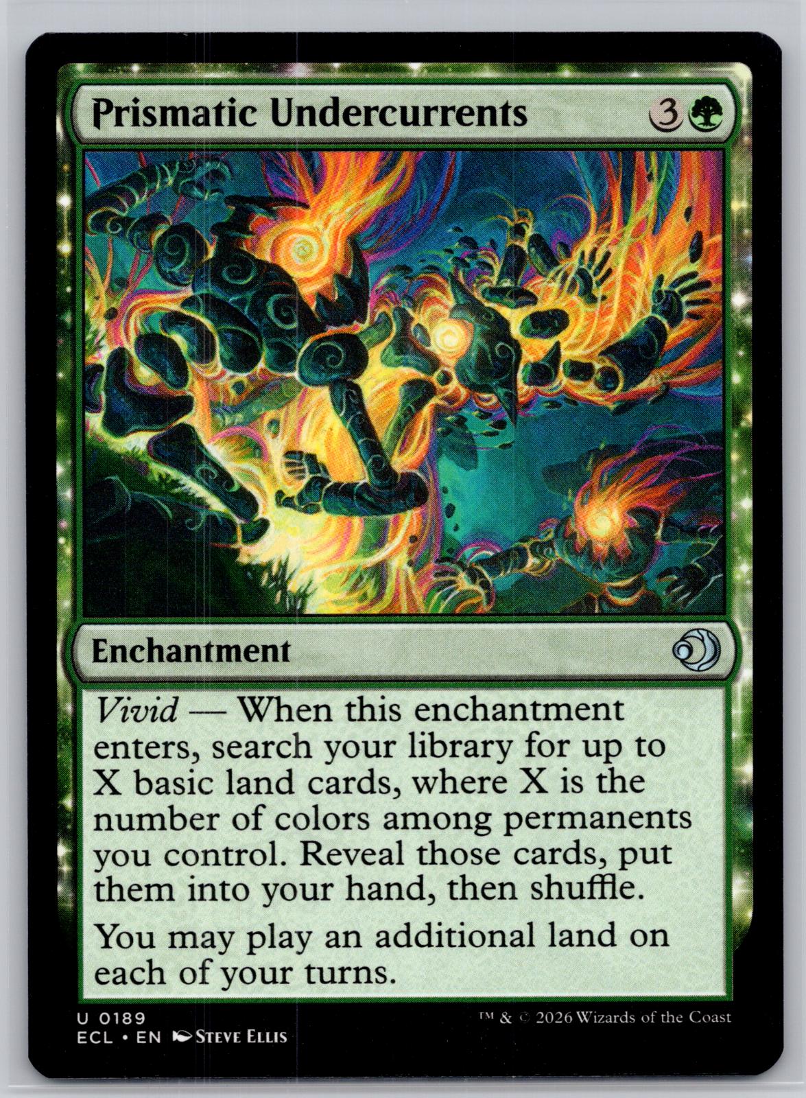 Prismatic Undercurrents Lorwyn Eclipsed Magic: The Gathering Near Mint