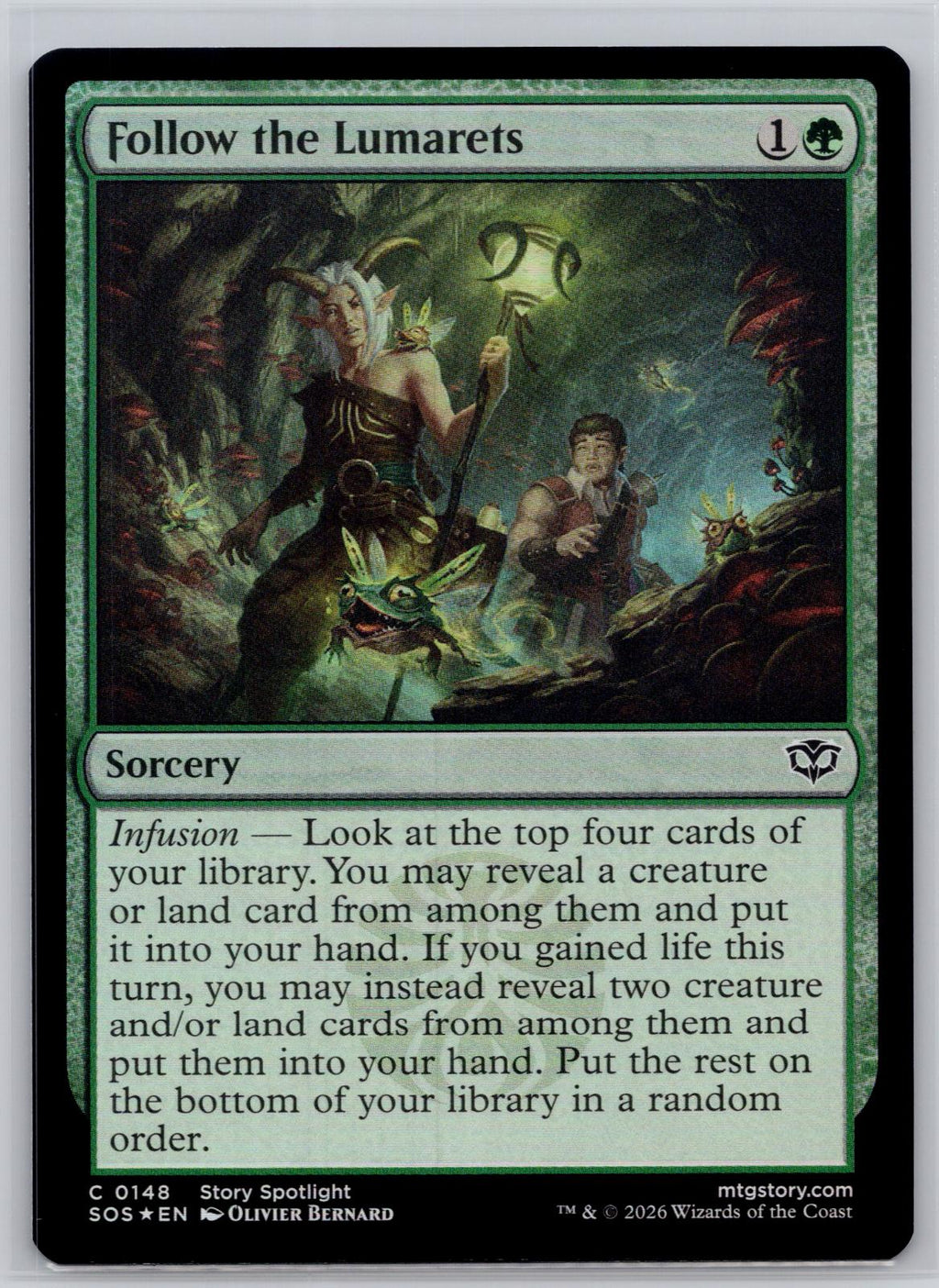 Follow the Lumarets Secrets of Strixhaven Magic: The Gathering Foil Near Mint