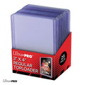 Ultra PRO Toploaders 25 Pack — 3" x 4" Standard Size Card Protectors