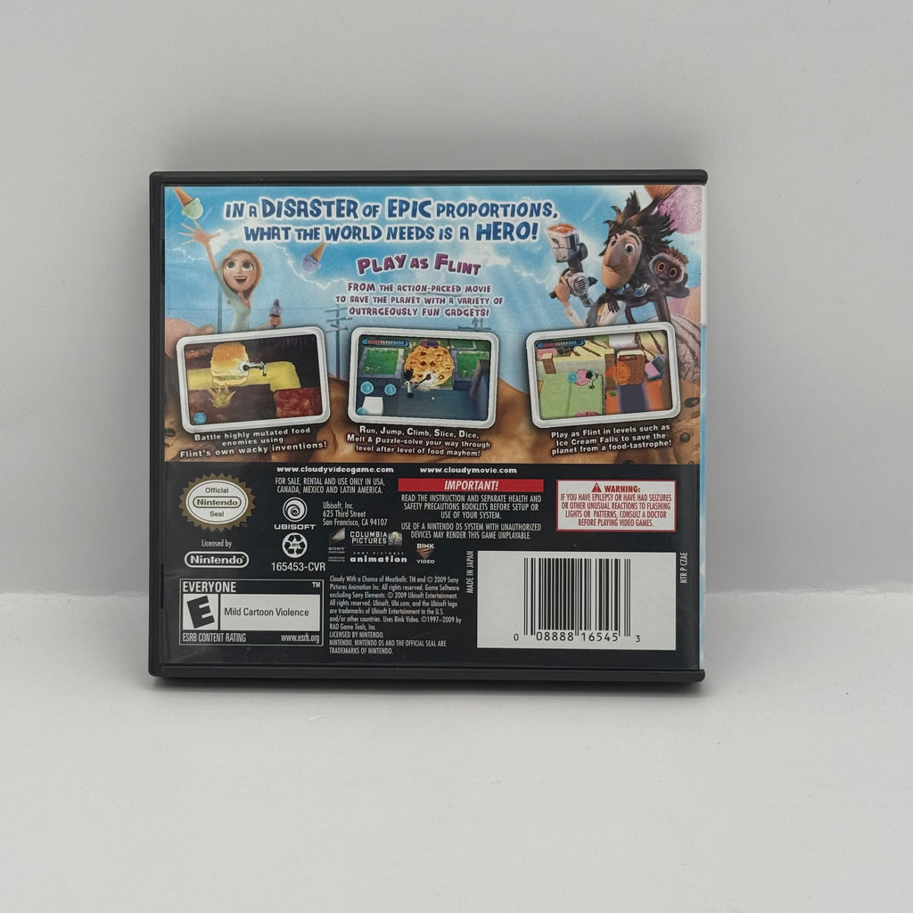 Cloudy with a Chance of Meatballs - Nintendo DS - CIB