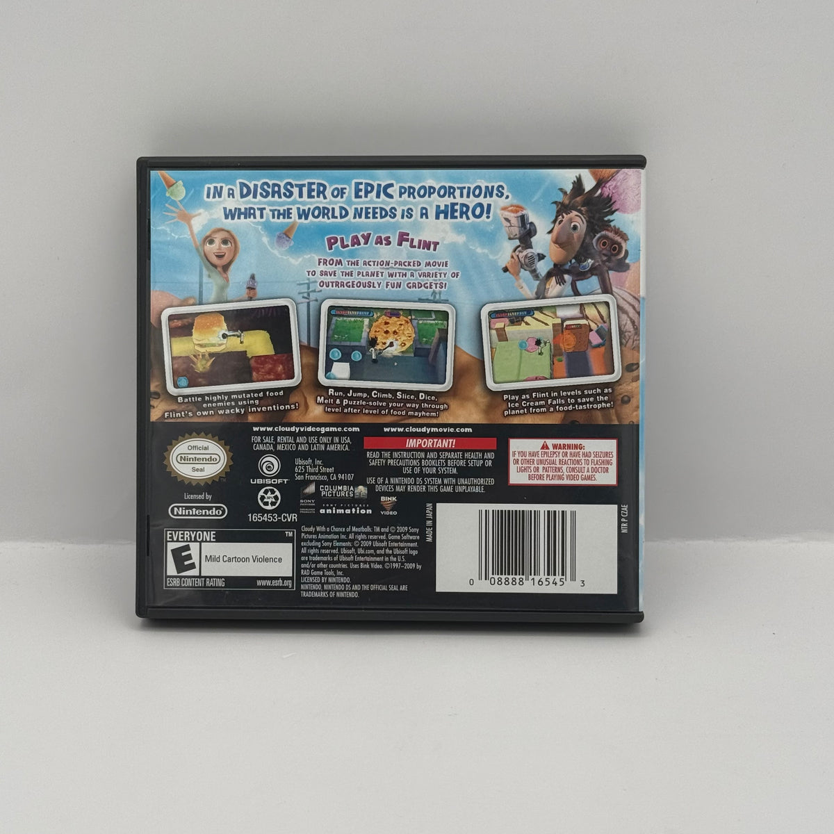 Cloudy with a Chance of Meatballs - Nintendo DS - CIB