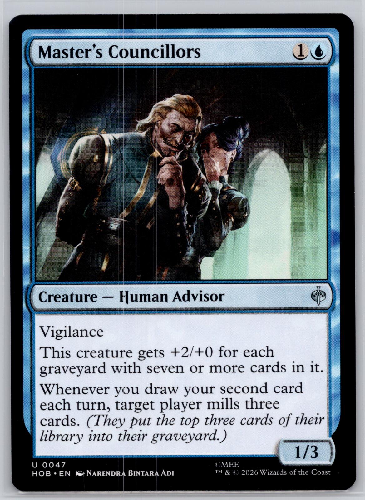 Master's Councillors The Hobbit Magic: The Gathering Near Mint