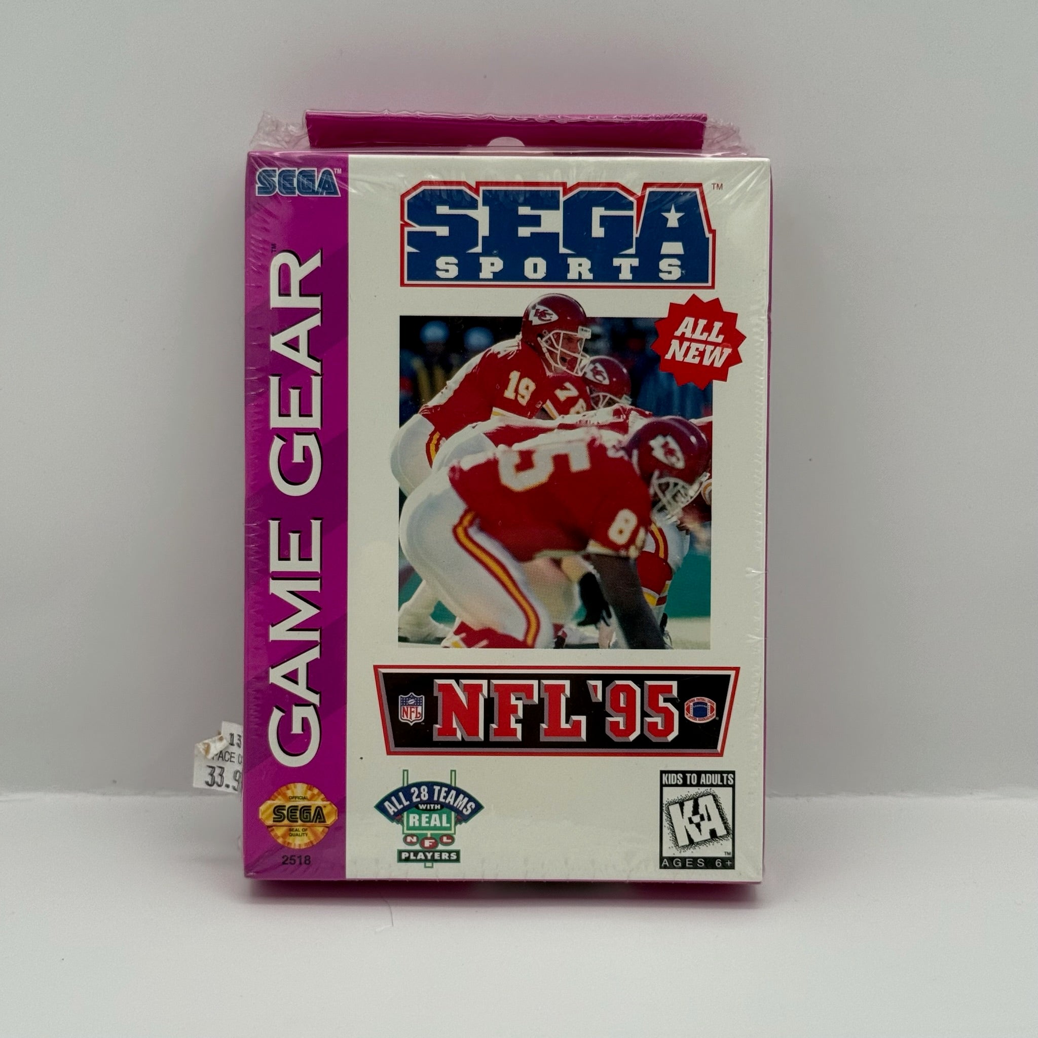 NFL 95 - Sega Game Gear