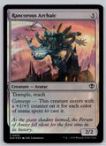 Rancorous Archaic Secrets of Strixhaven Magic: The Gathering Foil Near Mint