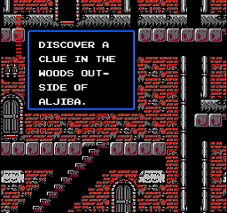 Castlevania II: Simon's Quest Redaction - NES