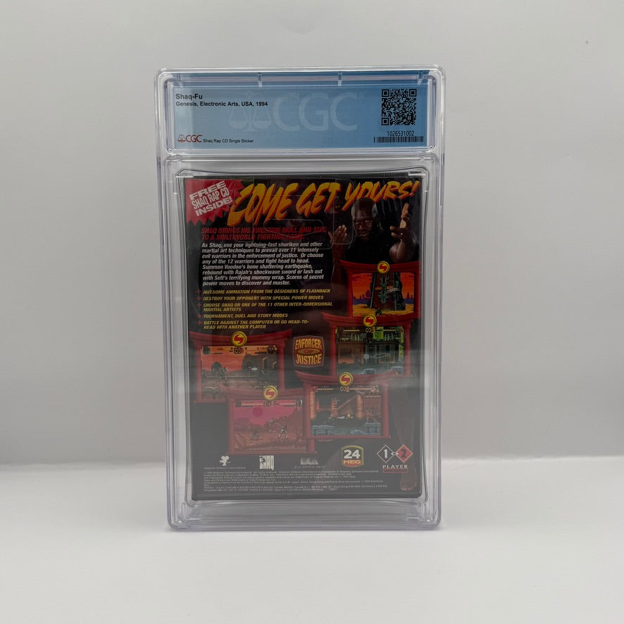 Shaq-Fu (Sega Genesis) CGC 9.6 A+