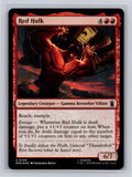 Red Hulk Marvel Super Heroes Magic: The Gathering Foil Near Mint