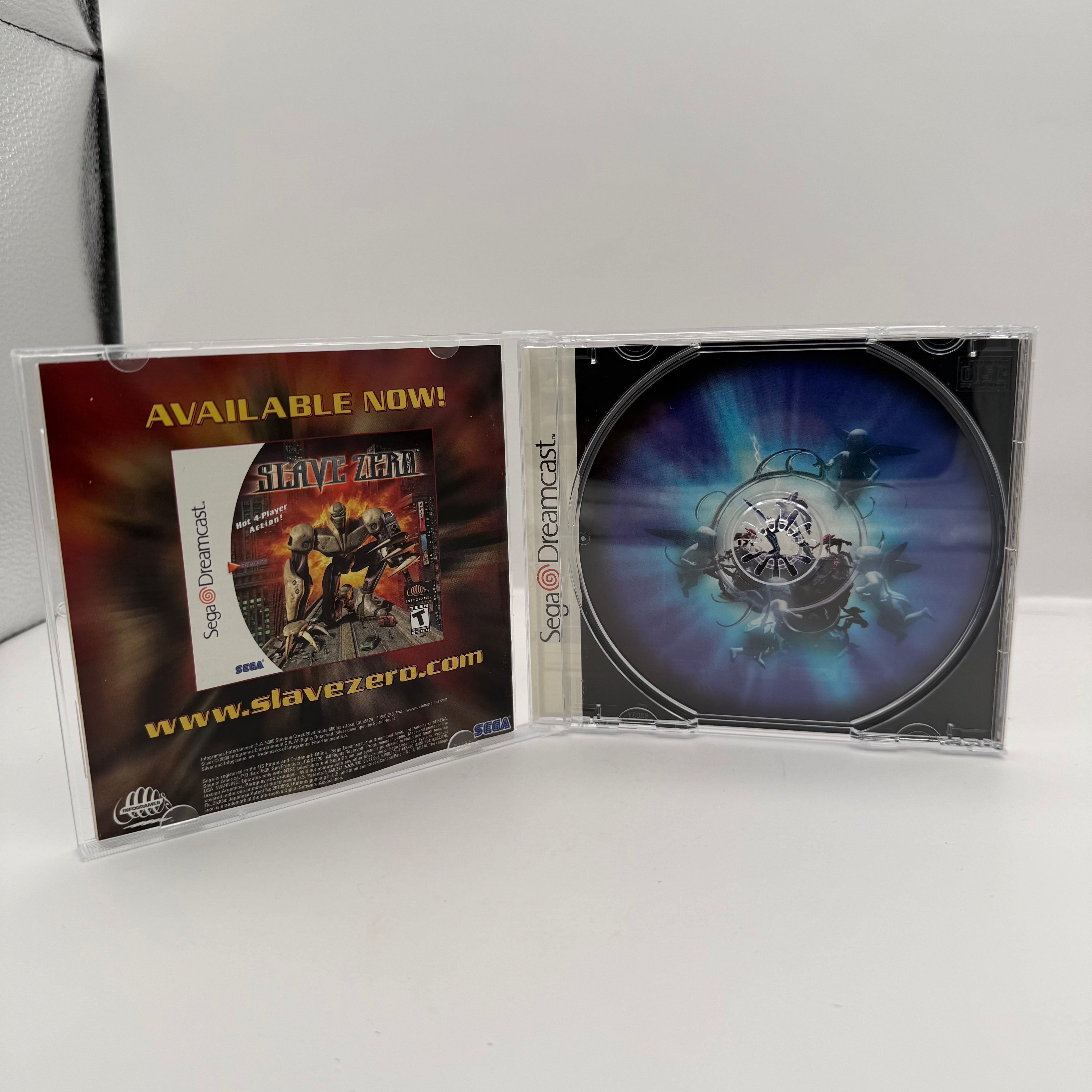 Silver (Dreamcast) - Case & Manual Only (No Game)