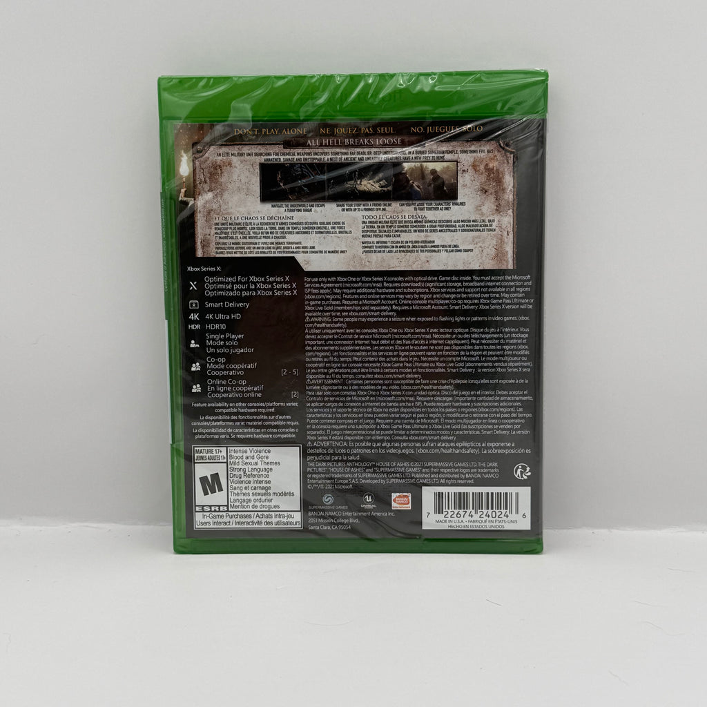 The Dark Pictures Anthology: House of Ashes (Xbox Series X)