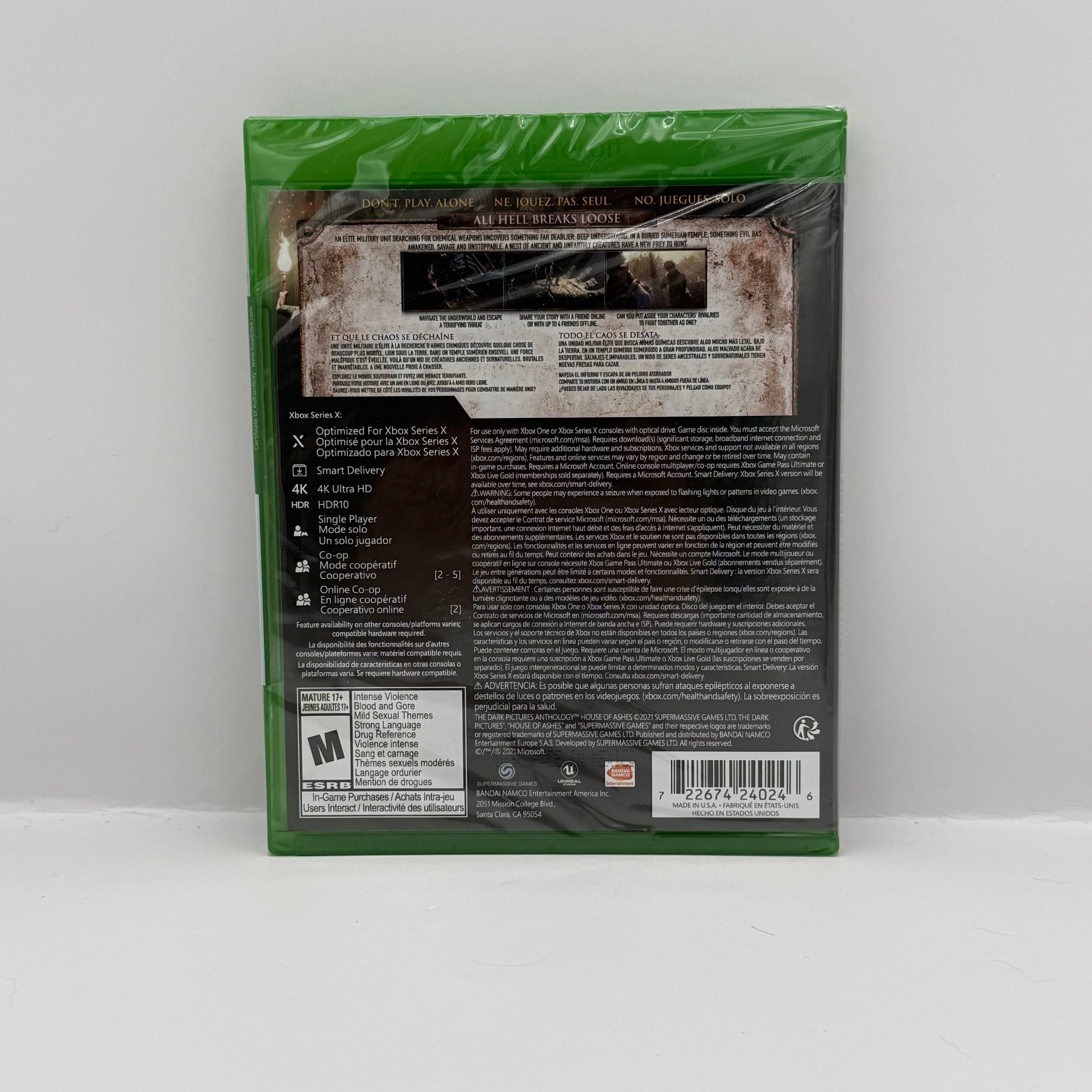 The Dark Pictures Anthology: House of Ashes (Xbox Series X)