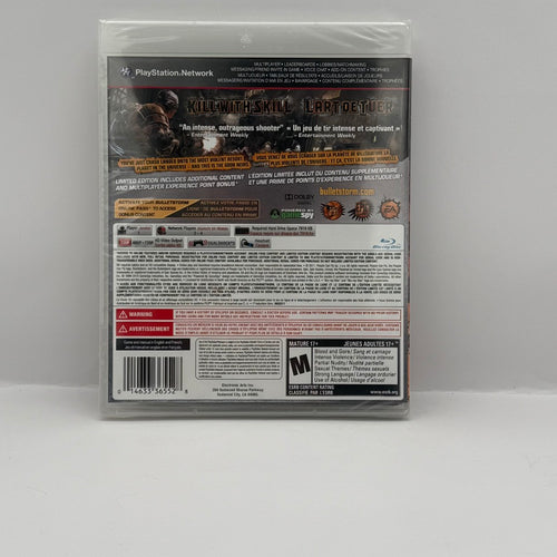 Bulletstorm Limited Edition - PS3 - New Sealed