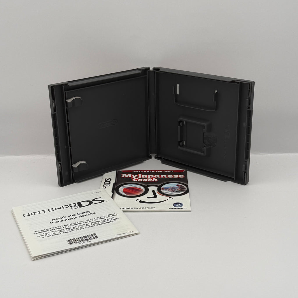 My Japanese Coach - Nintendo DS - Case & Manual Only (No Game)