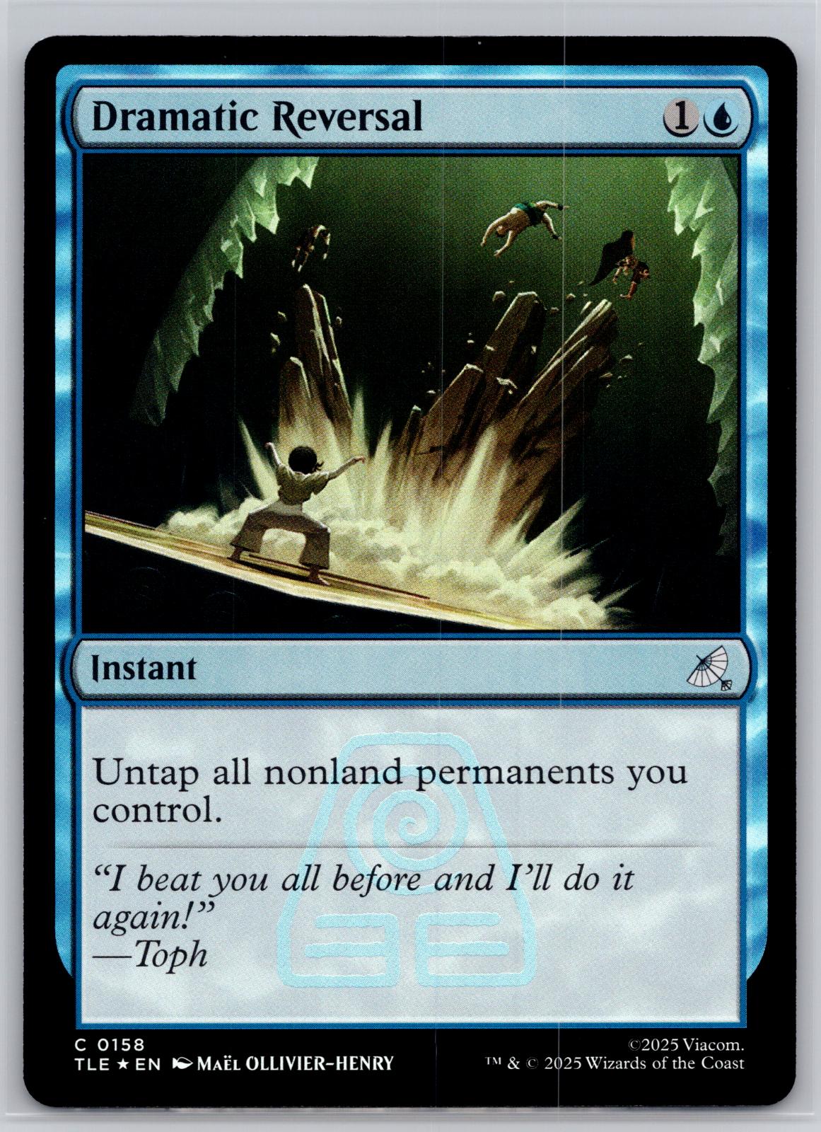 Dramatic Reversal Avatar: The Last Airbender: Eternal-Legal M:TG Foil NM