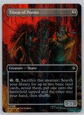 Troop of Ponies (Borderless) The Hobbit Magic: The Gathering Foil Near Mint