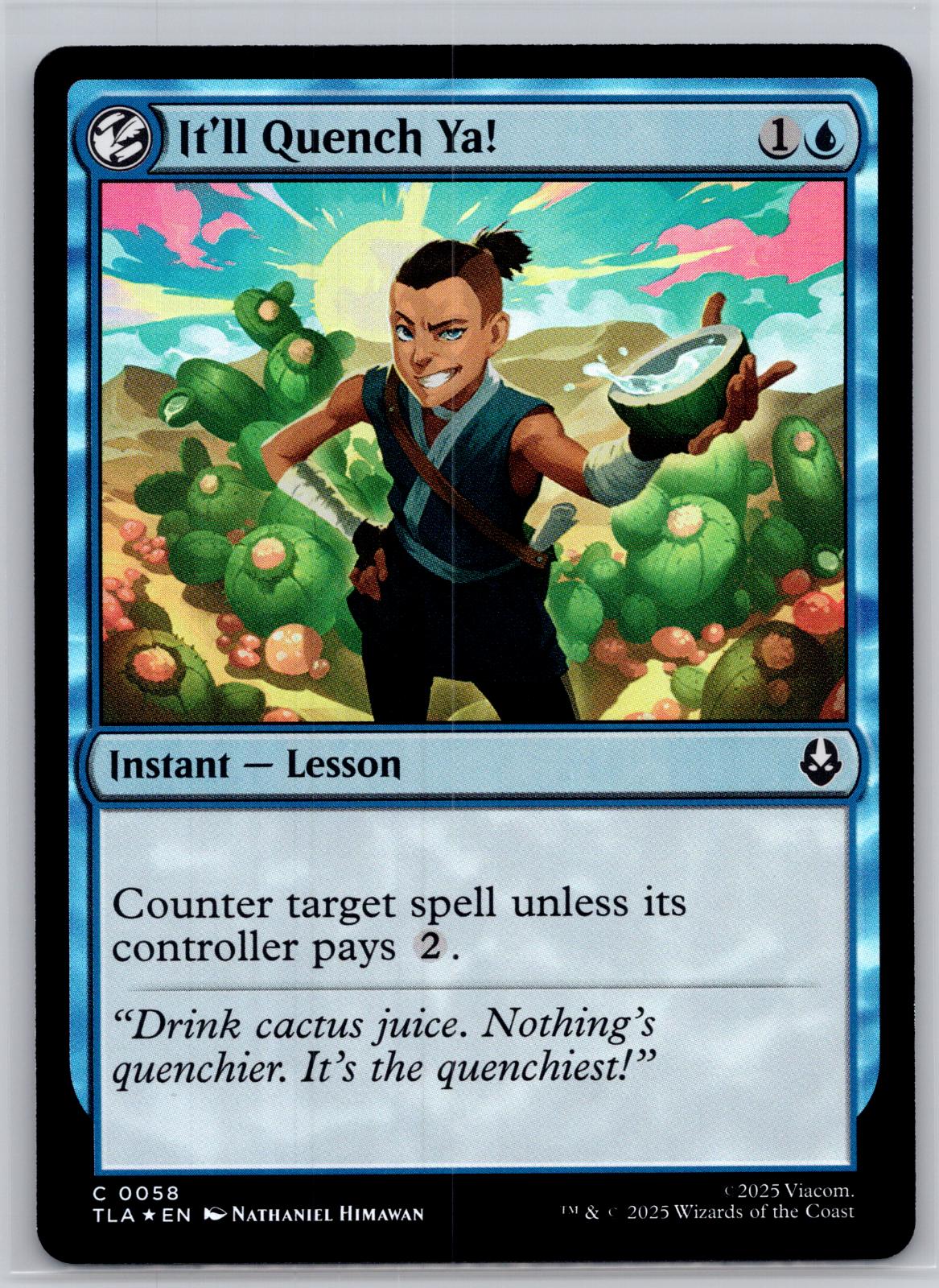 It'll Quench Ya! Avatar: The Last Airbender Magic: The Gathering Foil Near Mint