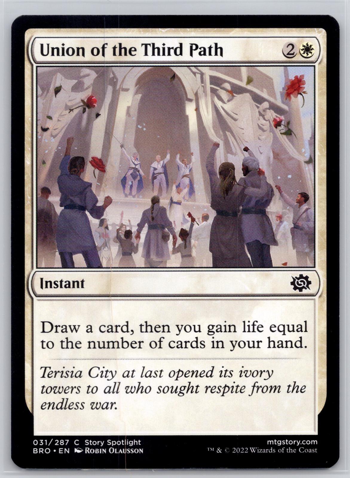 Union of the Third Path The Brothers' War Magic: The Gathering Near Mint