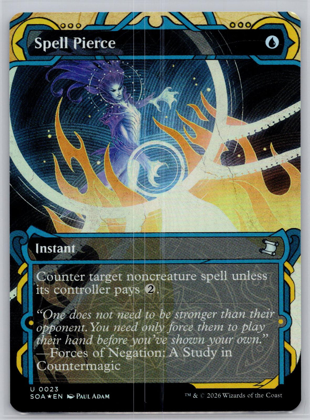 Spell Pierce Secrets of Strixhaven: Mystical Archive M:TG Foil NM