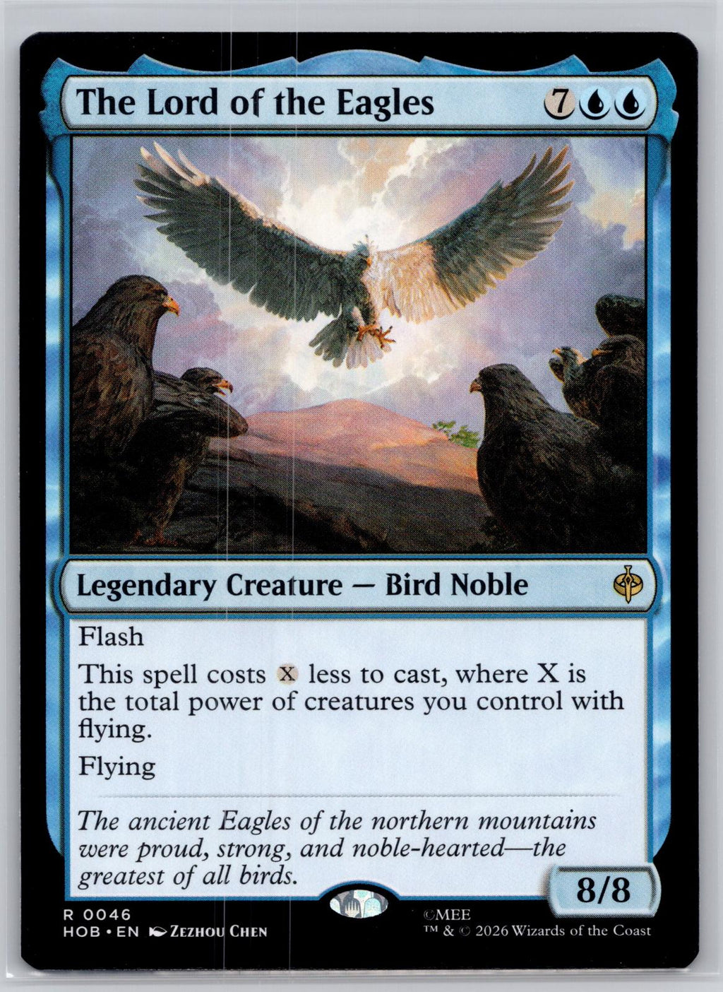 The Lord of the Eagles The Hobbit Magic: The Gathering Near Mint