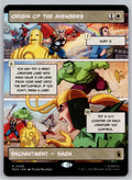 Origin of the Avengers (Borderless) Marvel Super Heroes Magic: The Gathering NM