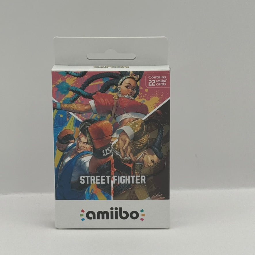Street Fighter 6 Amiibo Starter Set - 22 Cards