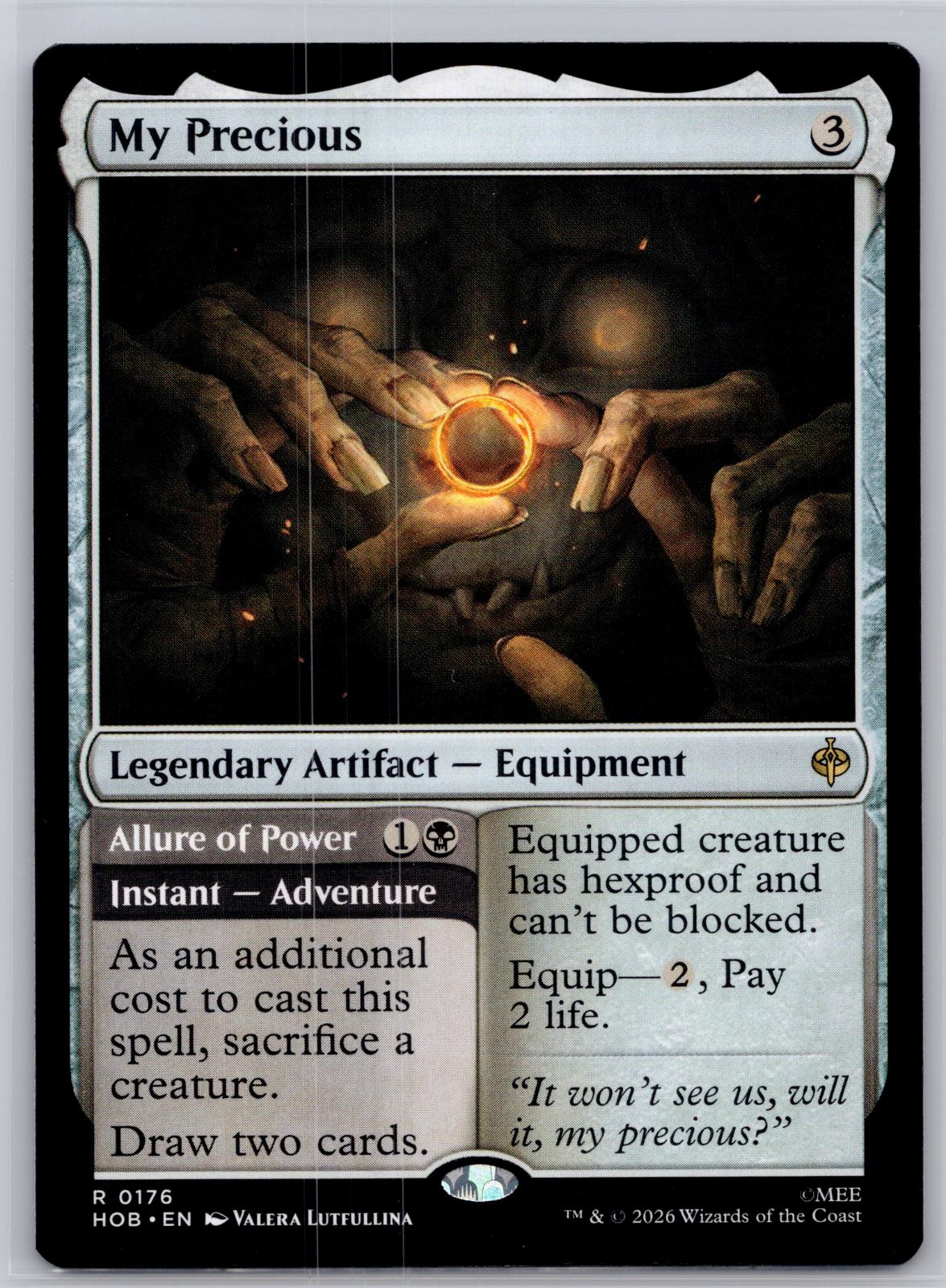My Precious The Hobbit Magic: The Gathering Near Mint