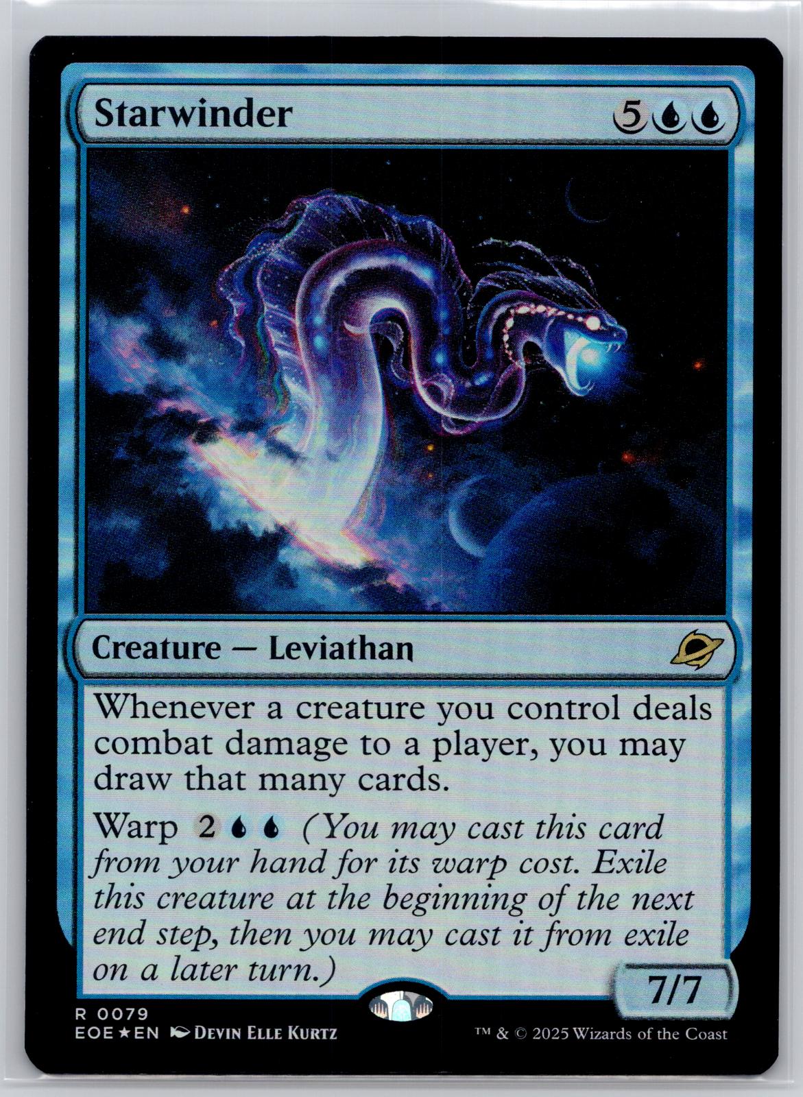 Starwinder Edge of Eternities Magic: The Gathering Foil Near Mint