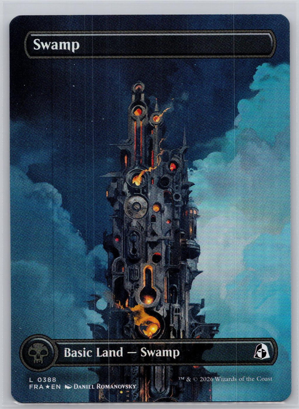 Swamp (Borderless) (0388) Reality Fracture Magic: The Gathering Foil Near Mint