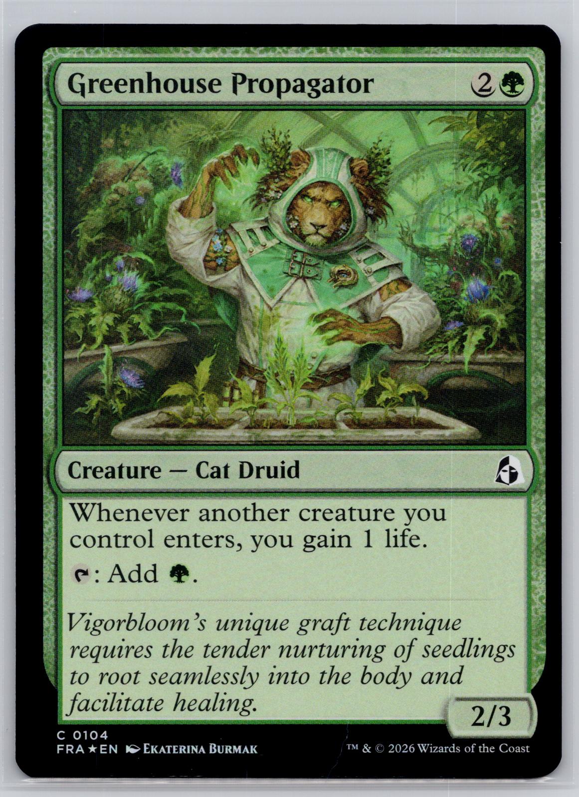 Greenhouse Propagator Reality Fracture Magic: The Gathering Foil Near Mint