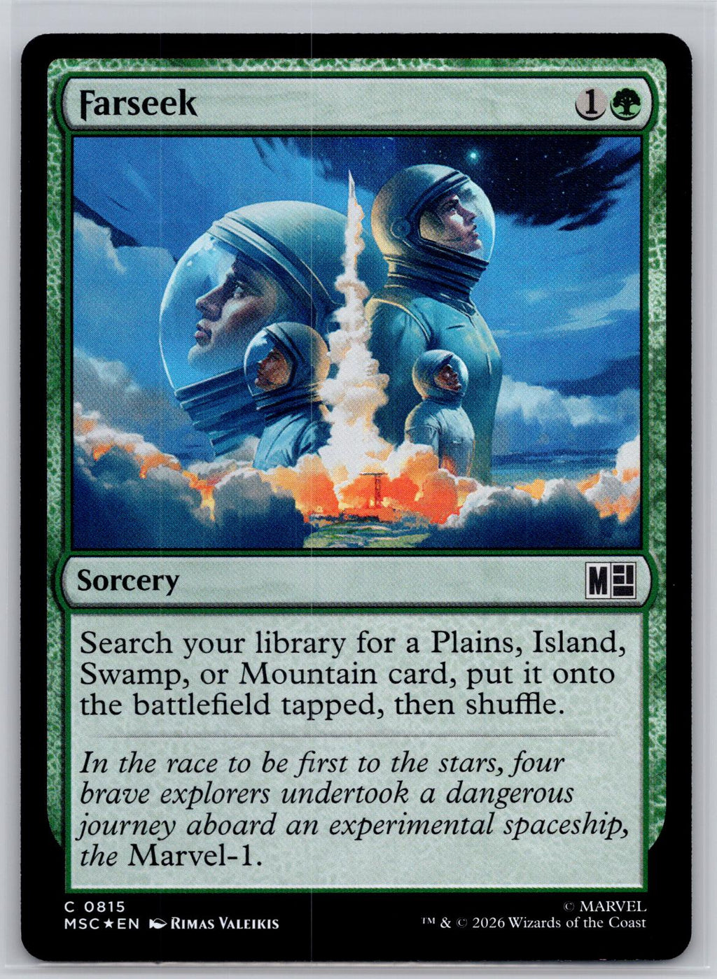 Farseek (0815) Commander: Marvel Super Heroes Magic: The Gathering Foil NM