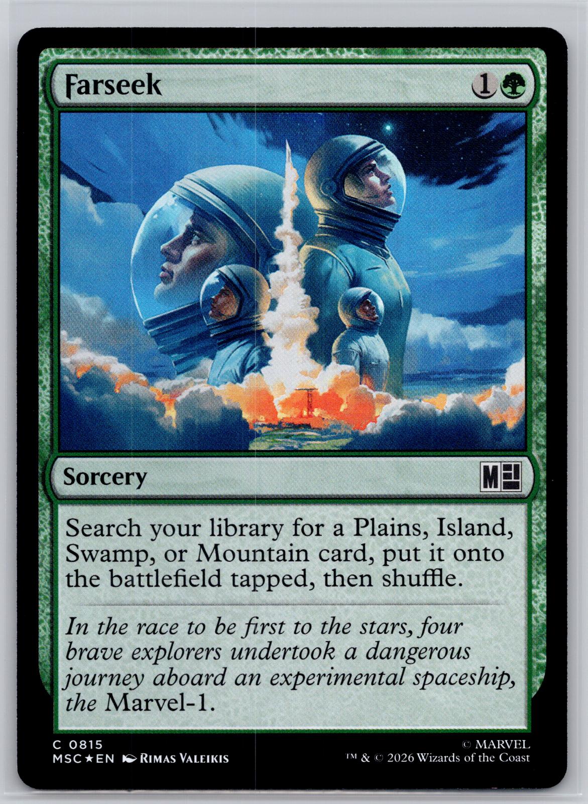 Farseek (0815) Commander: Marvel Super Heroes Magic: The Gathering Foil NM