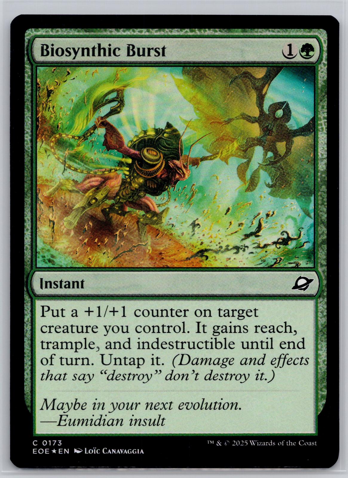 Biosynthic Burst Edge of Eternities Magic: The Gathering Foil Near Mint
