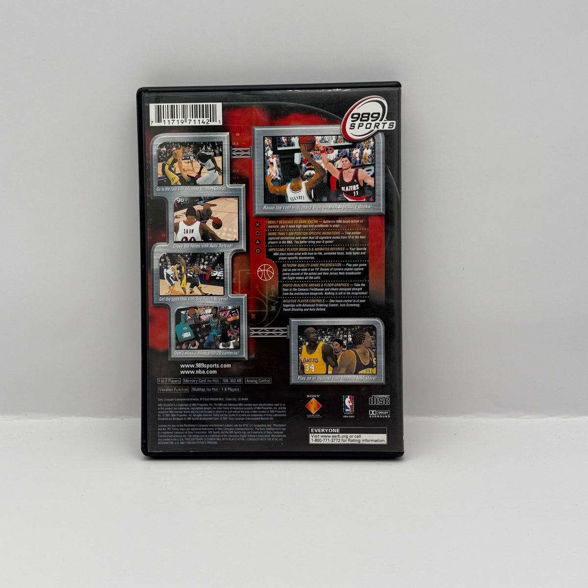 NBA ShootOut 2001 - PS2 - CIB