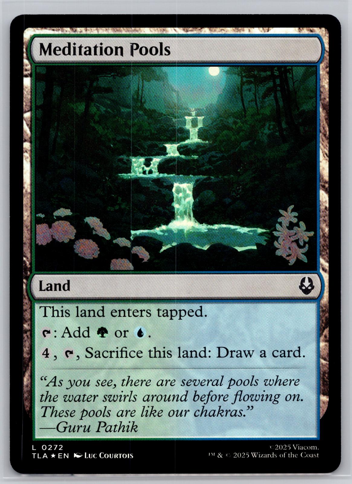 Meditation Pools Avatar: The Last Airbender Magic: The Gathering Foil Near Mint