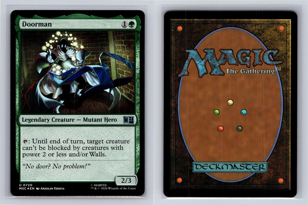 Doorman Commander: Marvel Super Heroes Magic: The Gathering Foil Near Mint