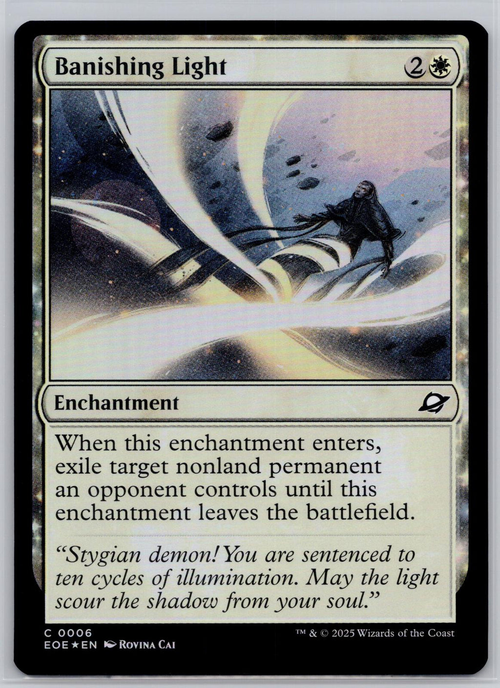 Banishing Light Edge of Eternities Magic: The Gathering Foil Near Mint