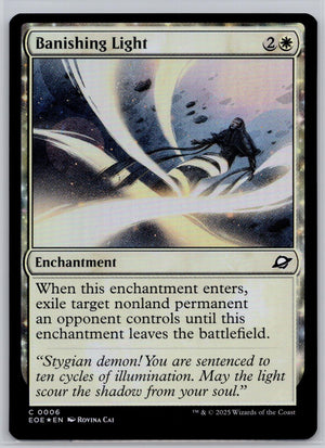 Banishing Light Edge of Eternities Magic: The Gathering Foil Near Mint
