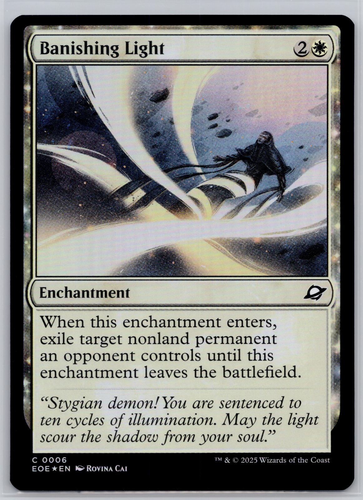 Banishing Light Edge of Eternities Magic: The Gathering Foil Near Mint