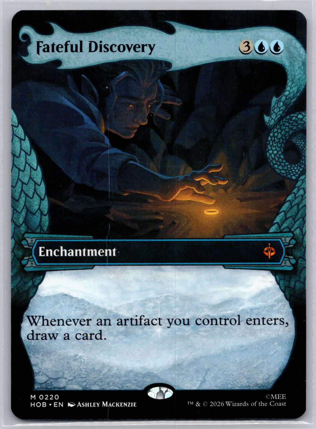 Fateful Discovery (Showcase) The Hobbit Magic: The Gathering Near Mint