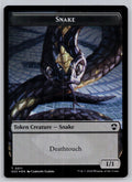 Snake // Zombie Double-Sided Token Commander: Secrets of Strixhaven M:TG Foil NM