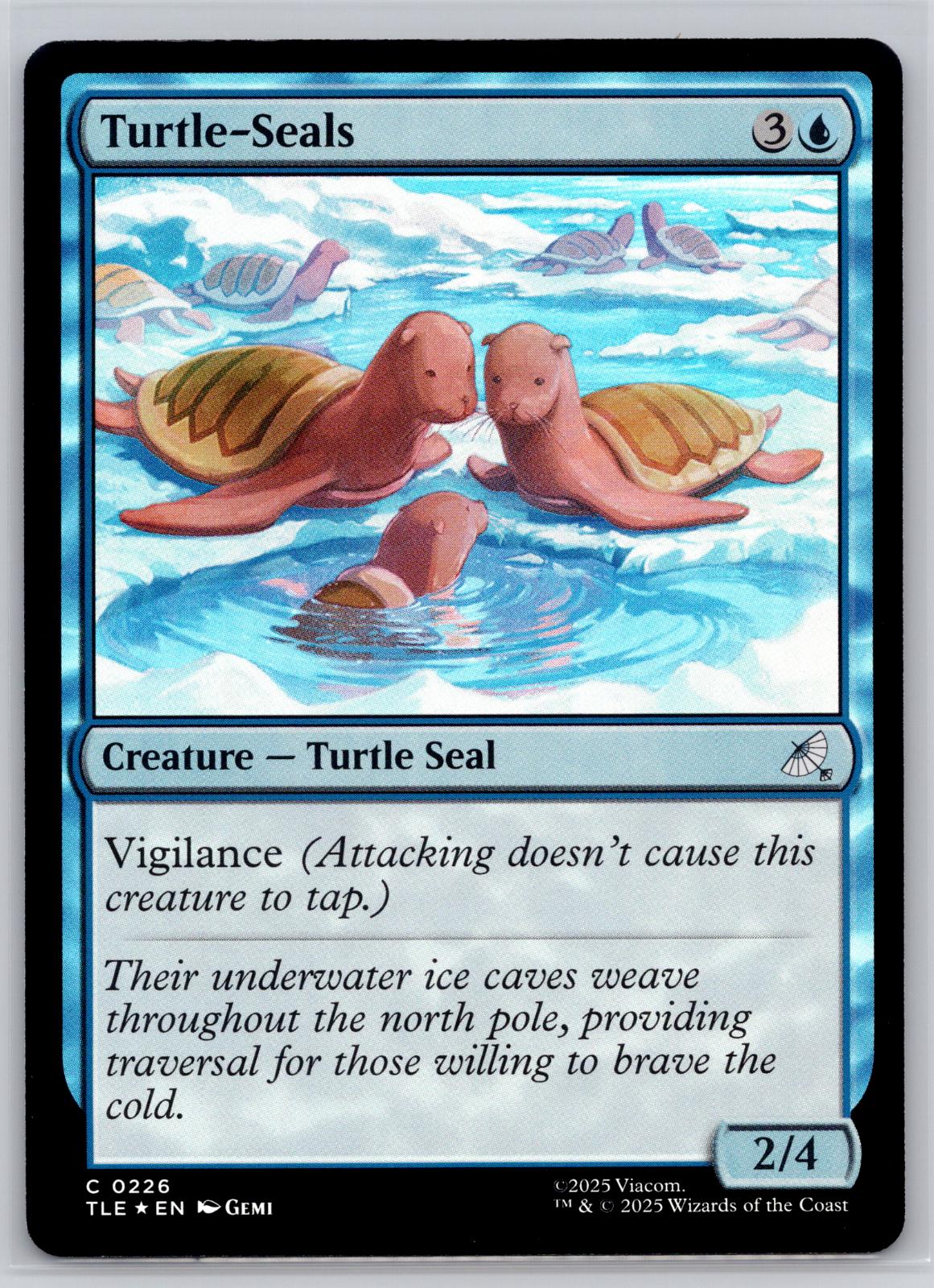 Turtle-Seals Avatar: The Last Airbender: Eternal-Legal M:TG Foil NM