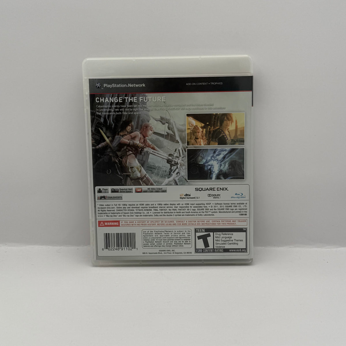 Final Fantasy XIII-2 - PS3 - CIB