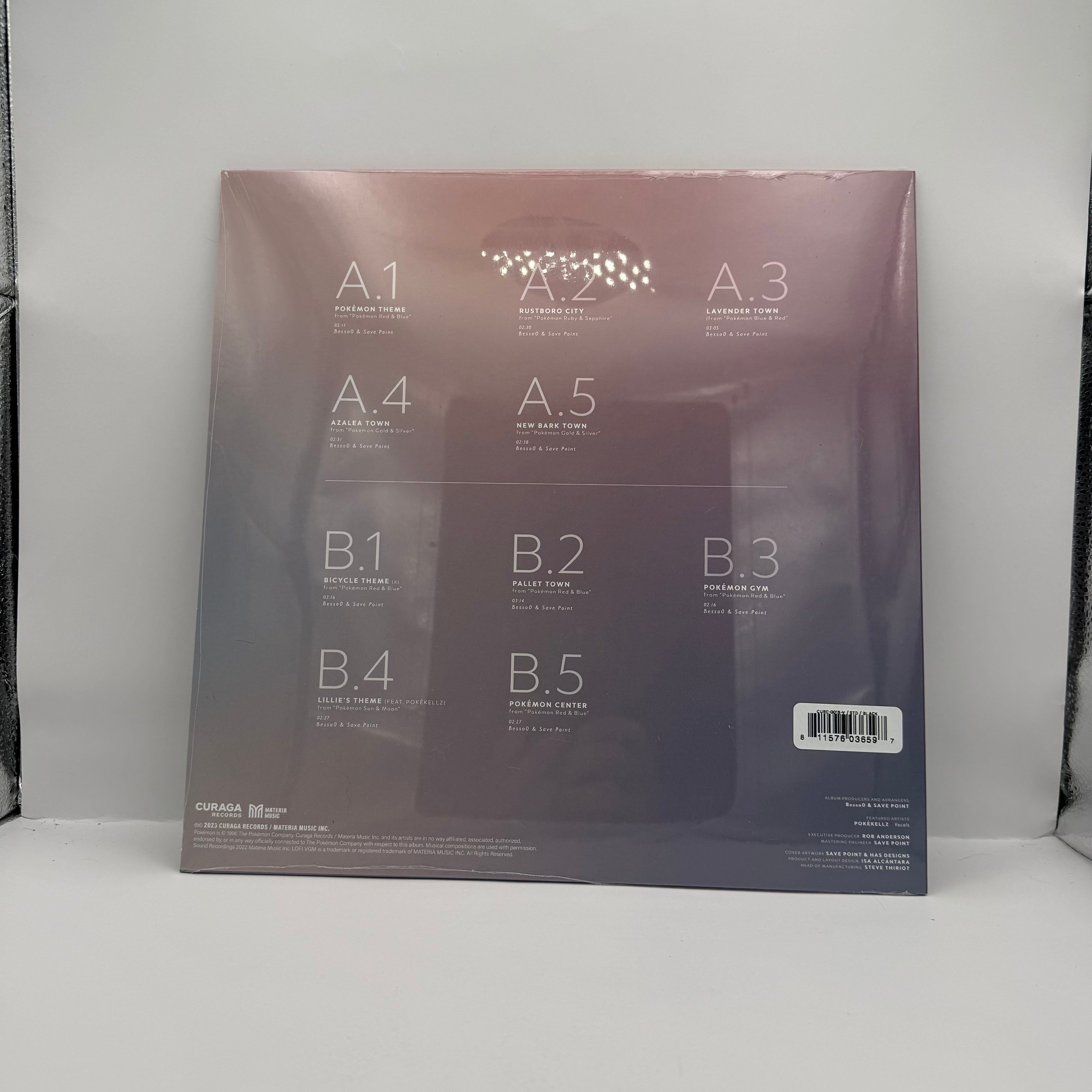 Video Game LoFi: Pokemon Vinyl Record - New Sealed