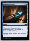 Run Out of Town Streets of New Capenna Magic: The Gathering Near Mint