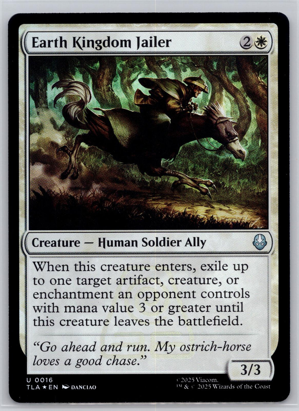 Earth Kingdom Jailer Avatar: The Last Airbender Magic: The Gathering Foil NM